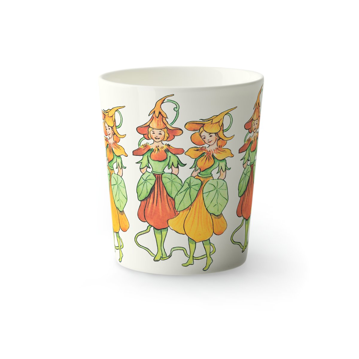 Design House Stockholm Nasturtium mug 28 cl White | Scandinavian Design | Coffee cups | White
