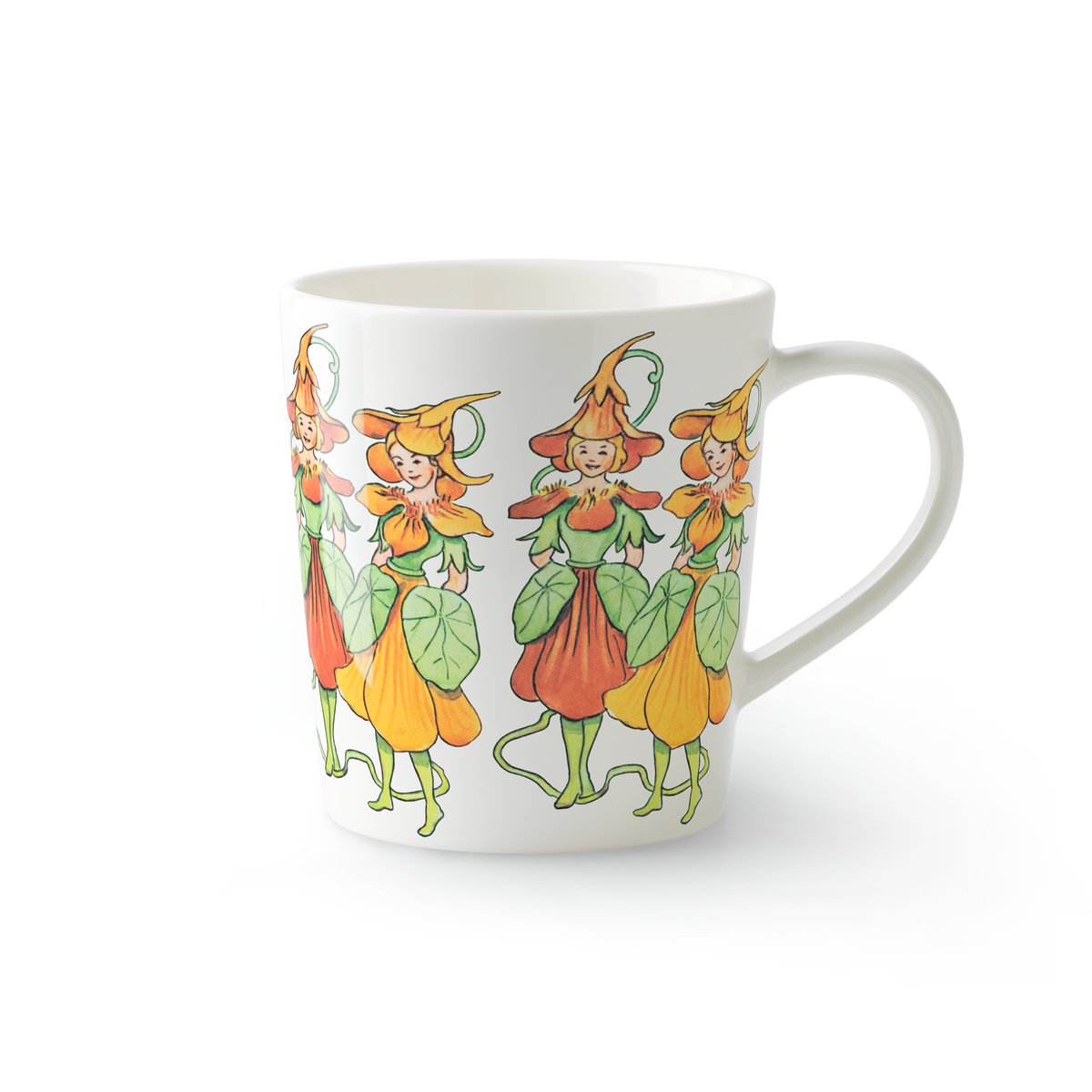 Design House Stockholm Nasturtium mug with handle 40 cl White