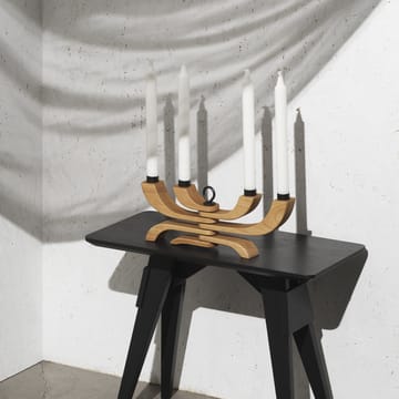 Nordic Light candleholder 4 arms - oak - Design House Stockholm