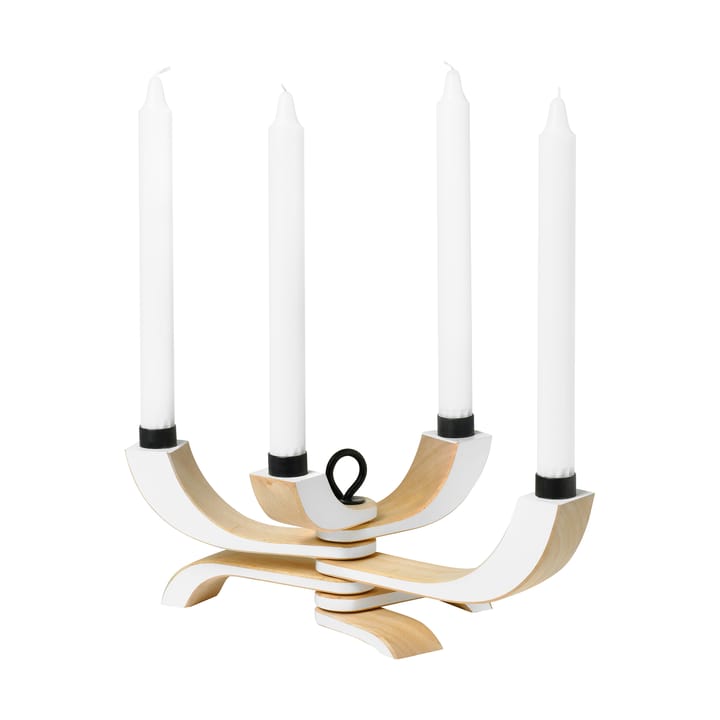 Nordic Light candleholder 4 arms - white - Design House Stockholm