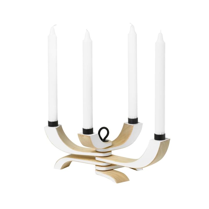 Nordic Light candleholder 4 arms - white - Design House Stockholm