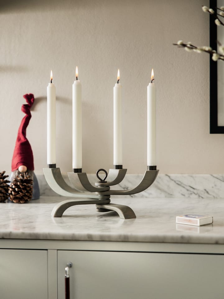 Nordic light candlestick Limited Edition - grey - Design House Stockholm