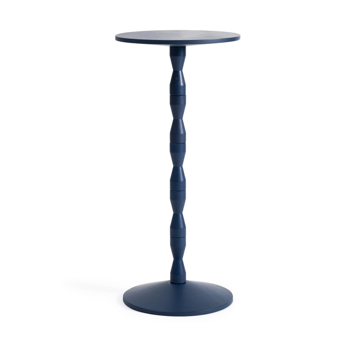 Design House Stockholm Pedestal table o31x67.5 cm Blue