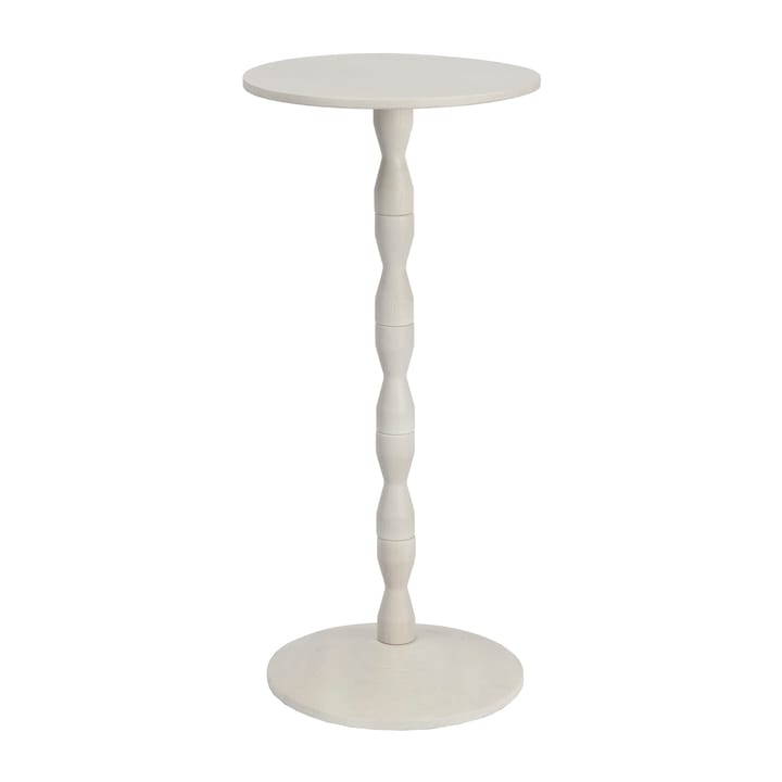 Pedestal table Ø31x67.5 cm - Stained white grey - Design House Stockholm