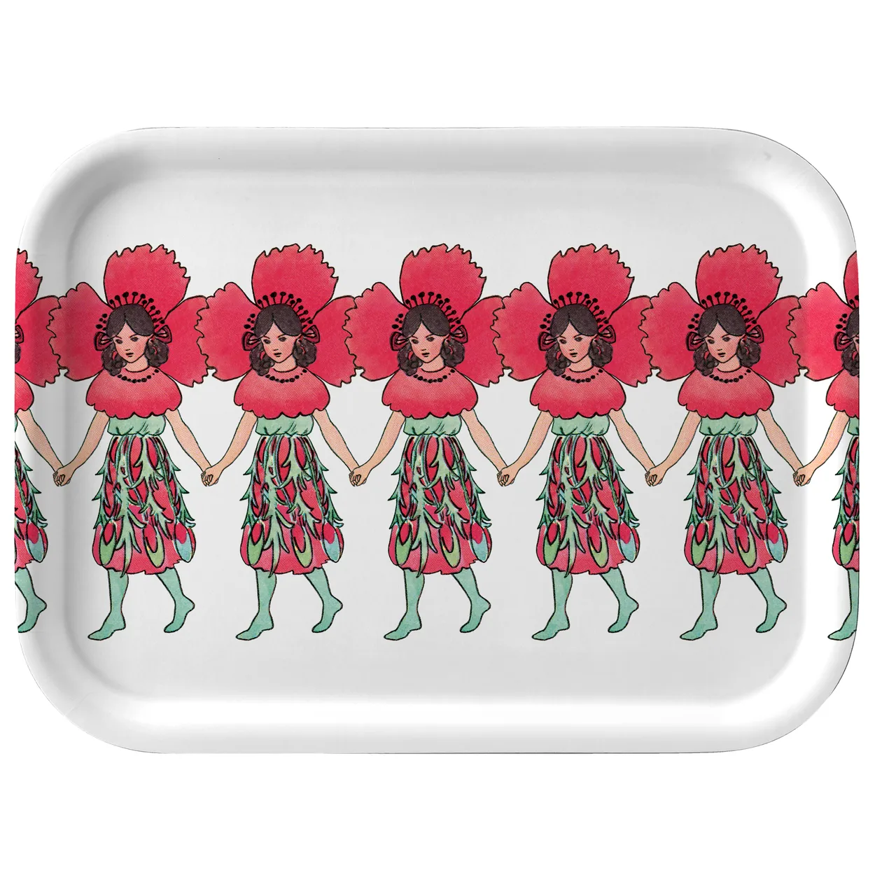 Design House Stockholm Poppy tray poppy | Scandinavian Design | Trays | Blue