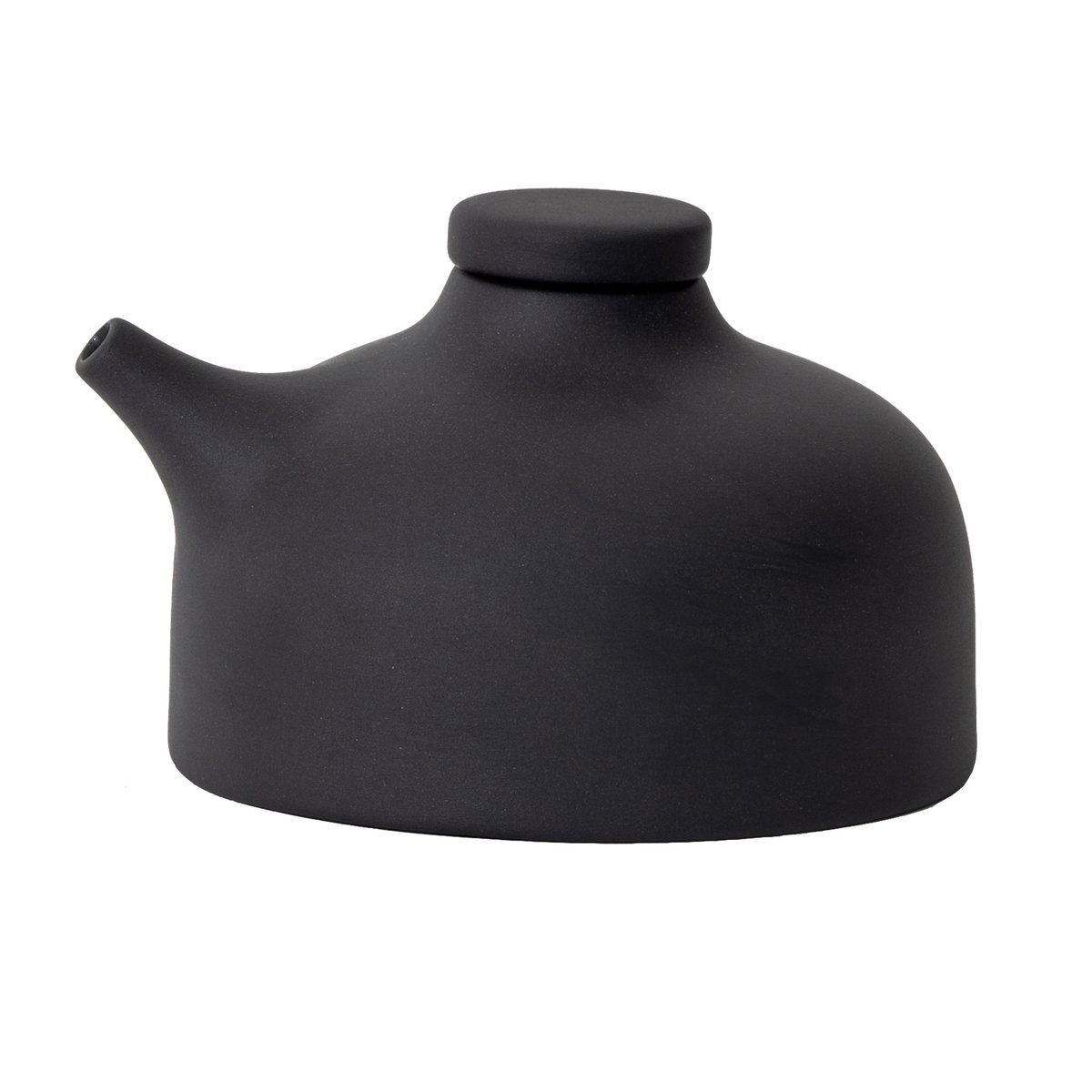 Design House Stockholm Sand soy sauce bottle 12 cl Black clay