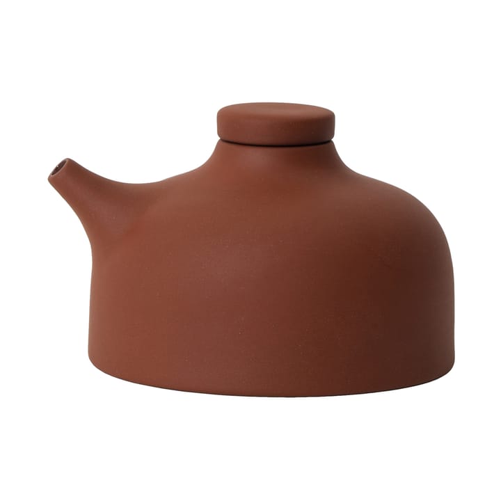 Sand soy sauce bottle 12 cl - Red clay - Design House Stockholm