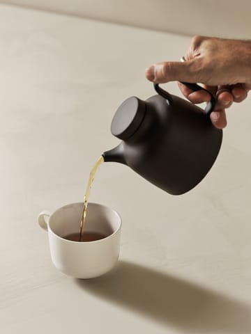 Sand teapot 65 cl - Black clay - Design House Stockholm