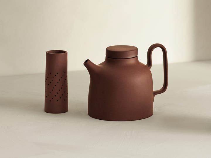 Sand teapot 65 cl - Red clay - Design House Stockholm