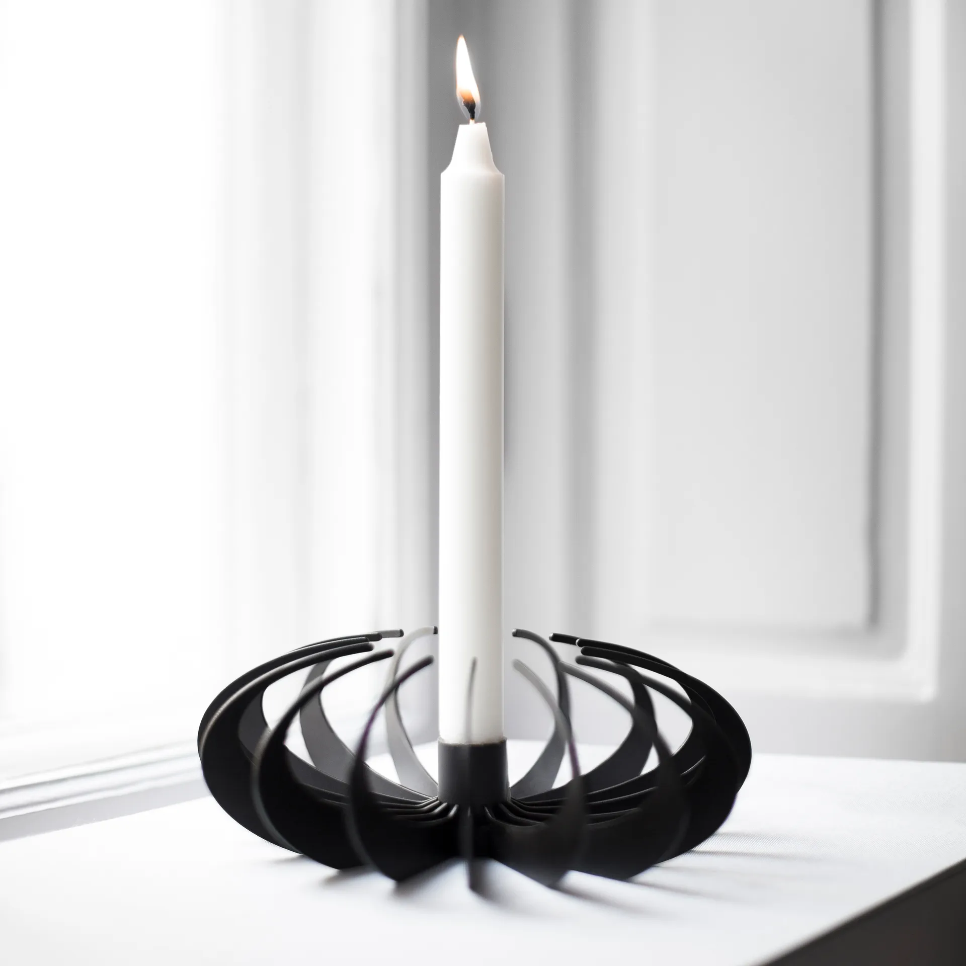 Shadow candleholder, black Design House Stockholm