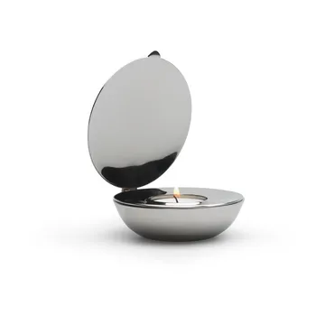 Shell votive - nickel - Design House Stockholm