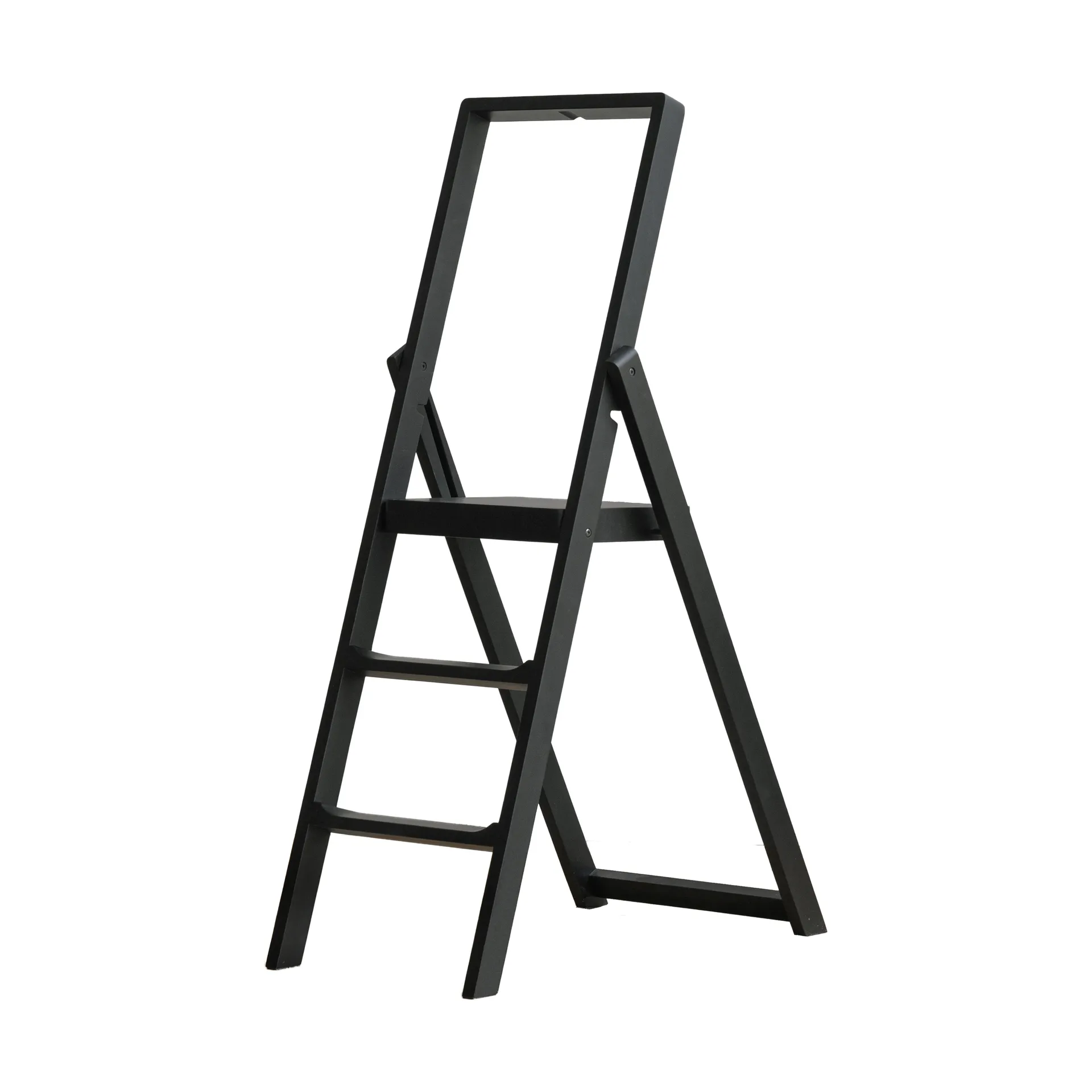 Step ladder, Black-lacquered Design House Stockholm