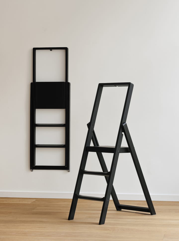 Step ladder - Black-lacquered - Design House Stockholm