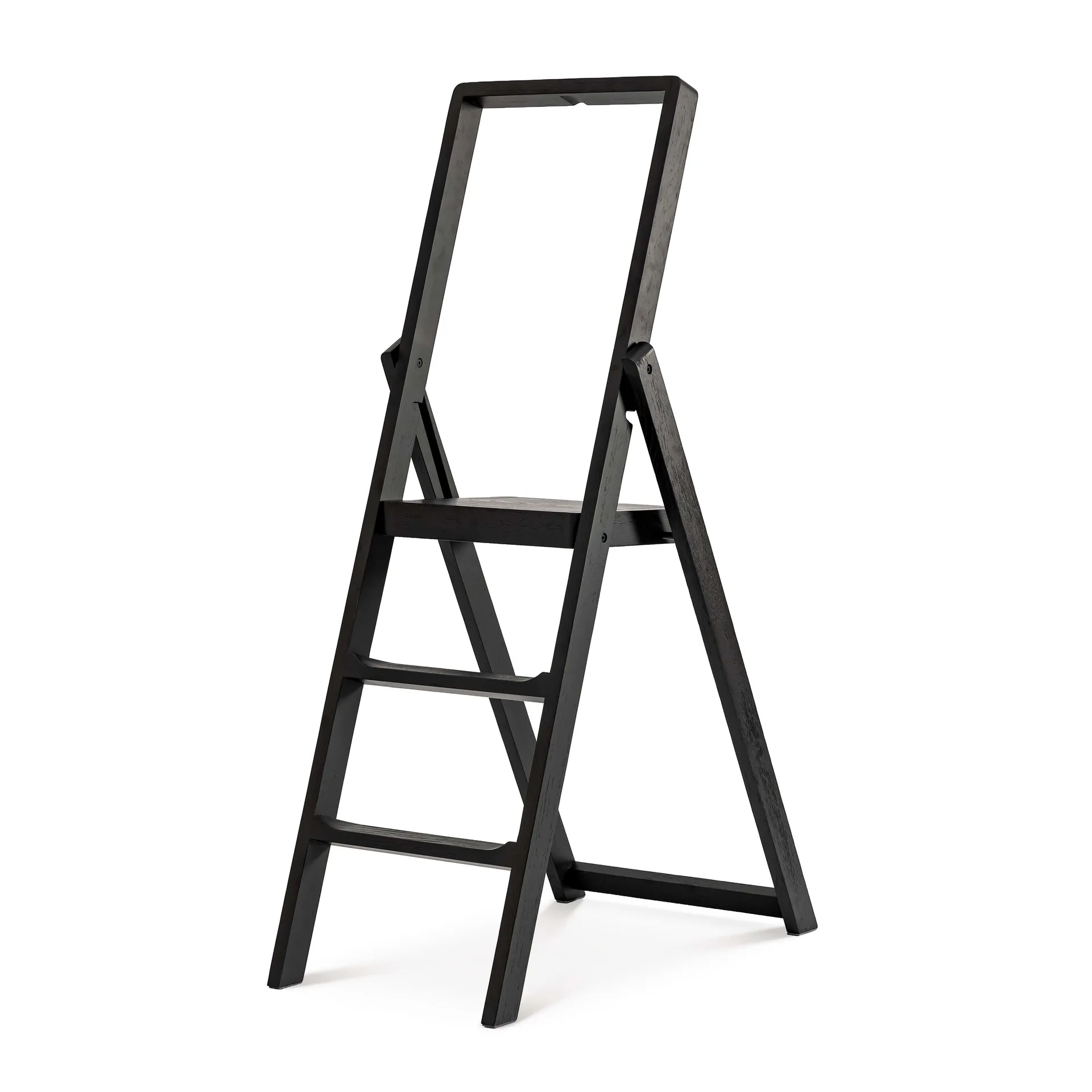 Step ladder, Black-stained Design House Stockholm