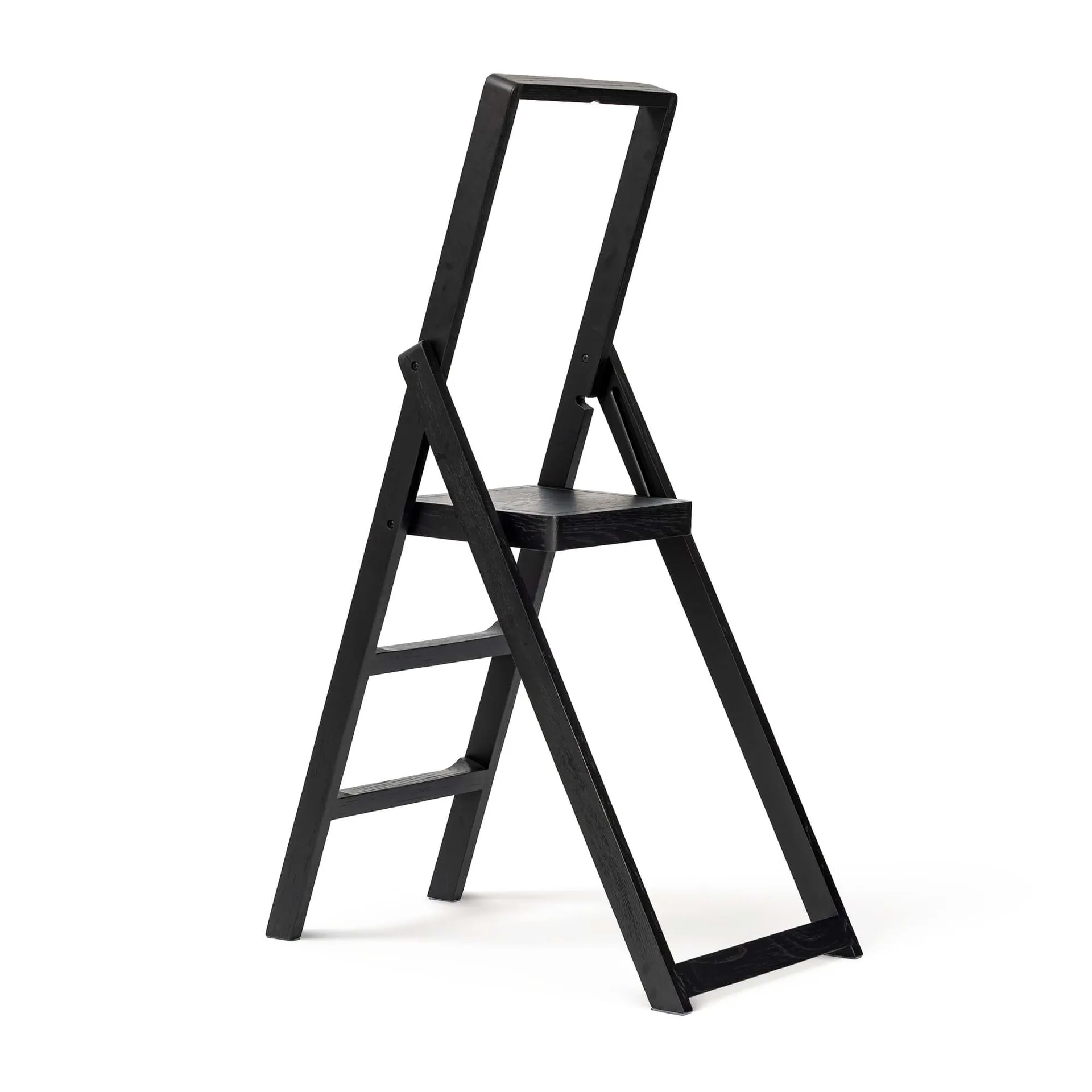 Step ladder, Black-stained Design House Stockholm