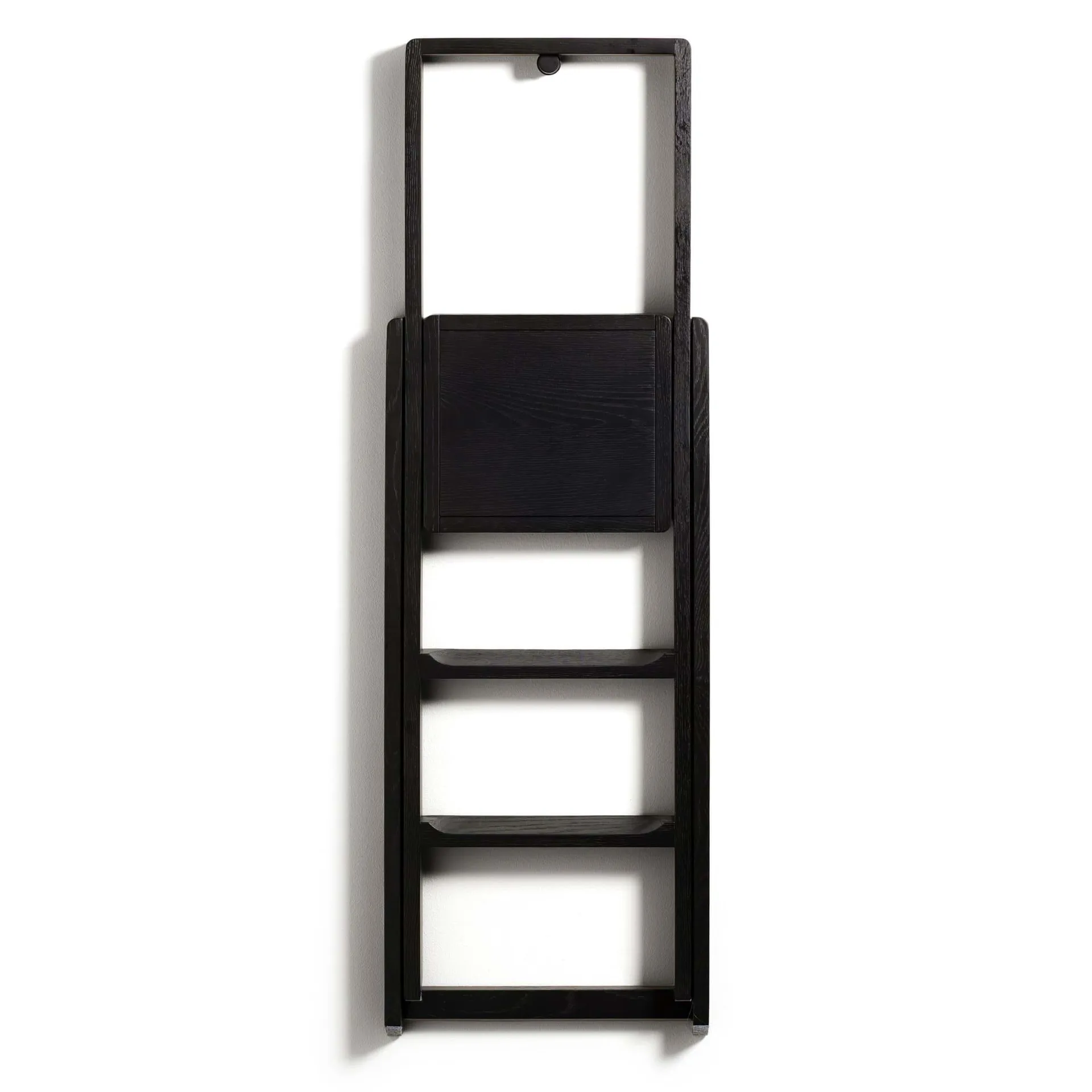 Step ladder, Black-stained Design House Stockholm