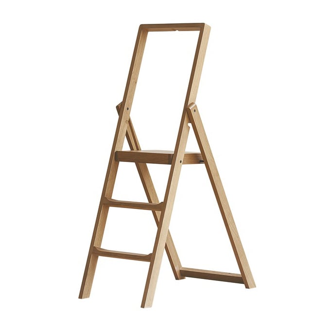 Design House Stockholm Step ladder Oak | Scandinavian Design | Shelves & shelving systems | Brown