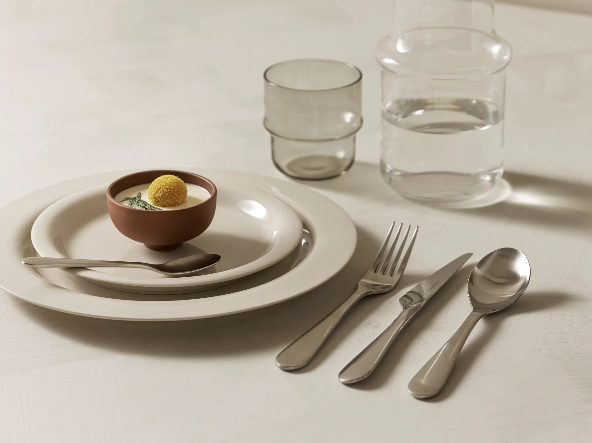 Stockholm Mono coffee spoon, Stainless steel Design House Stockholm