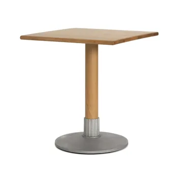 Tock Table dining table - Oak, 75x75x76 cm - Design House Stockholm