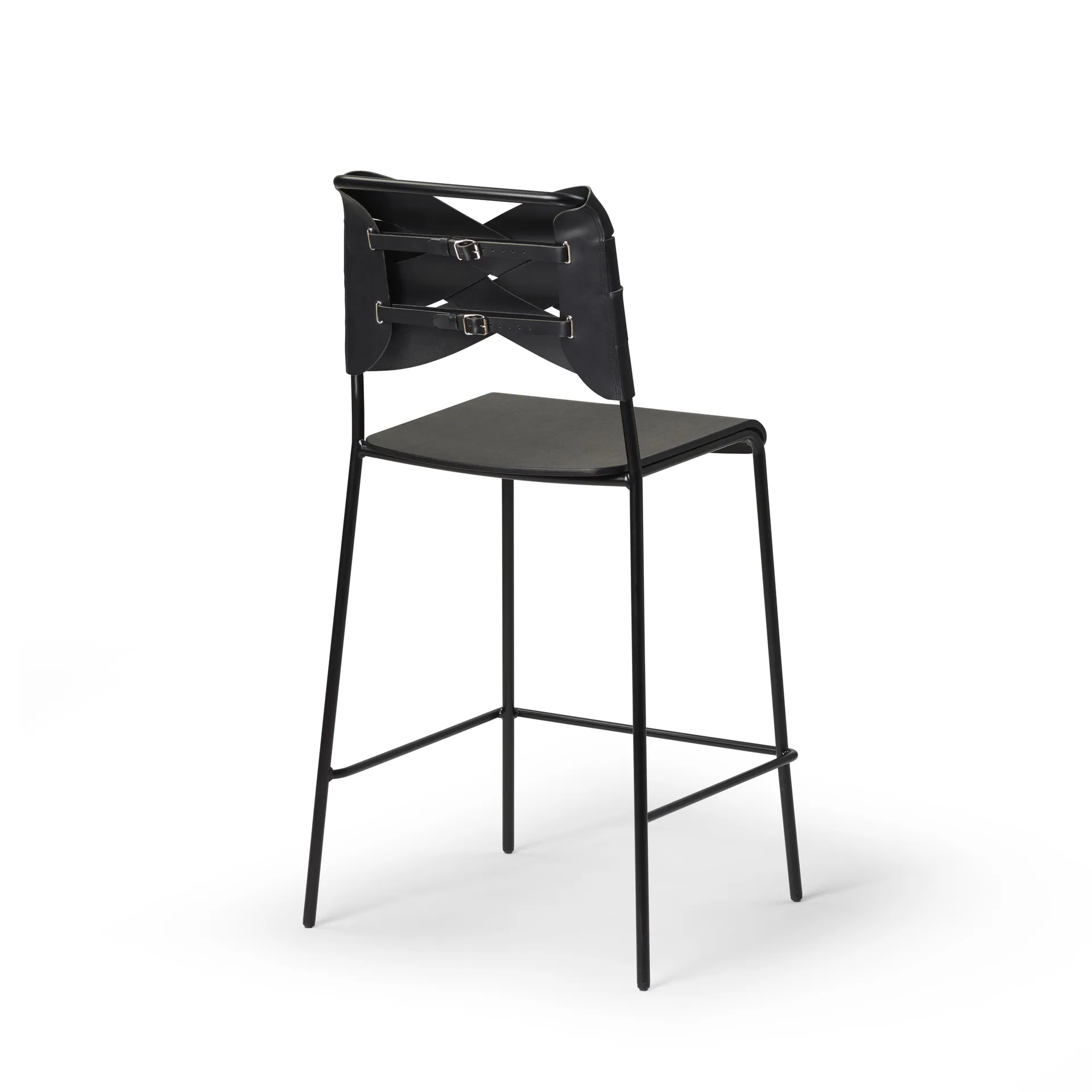 Torso barstool, Black-black Design House Stockholm
