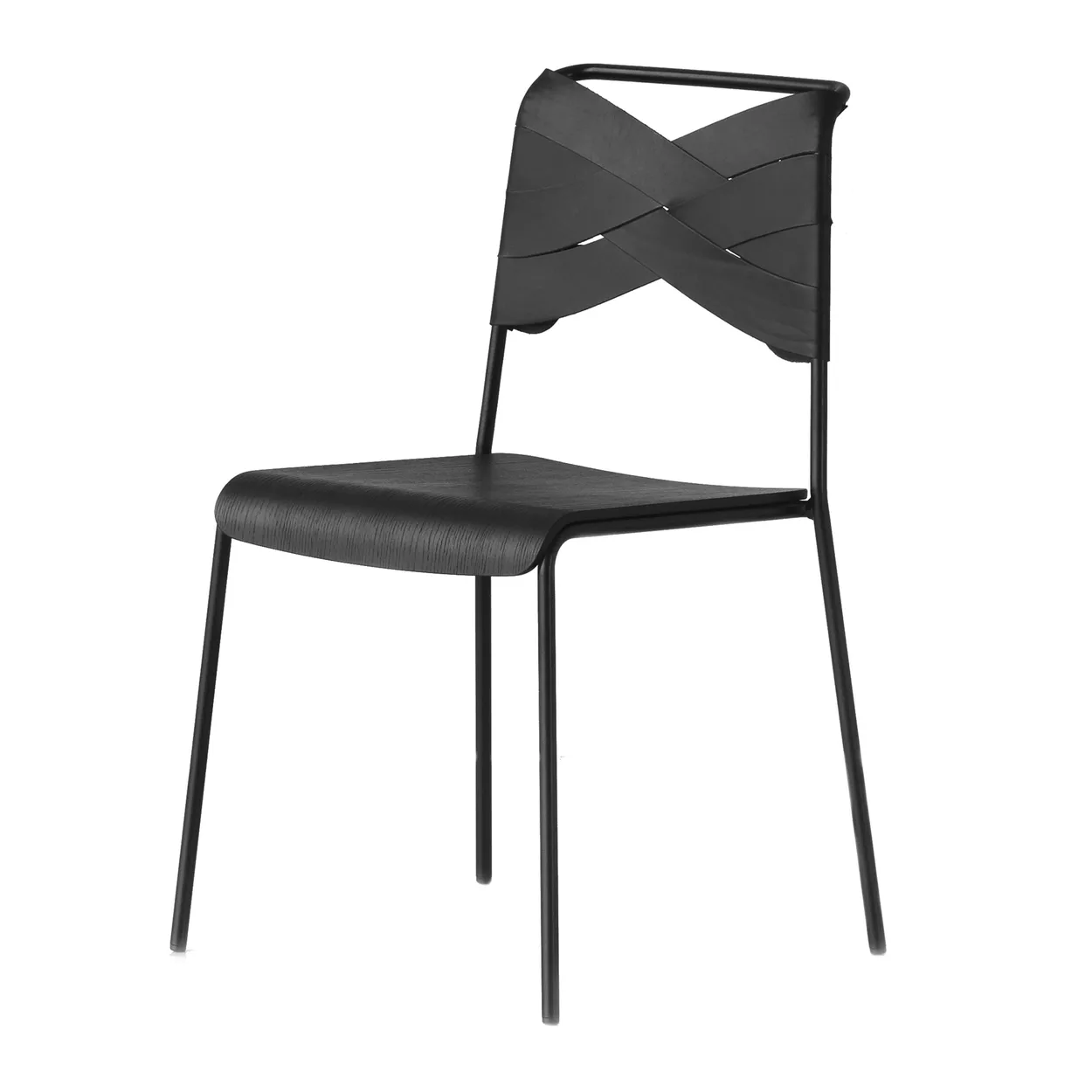 Design House Stockholm Torso chair Black-black | Scandinavian Design | Chairs | Black
