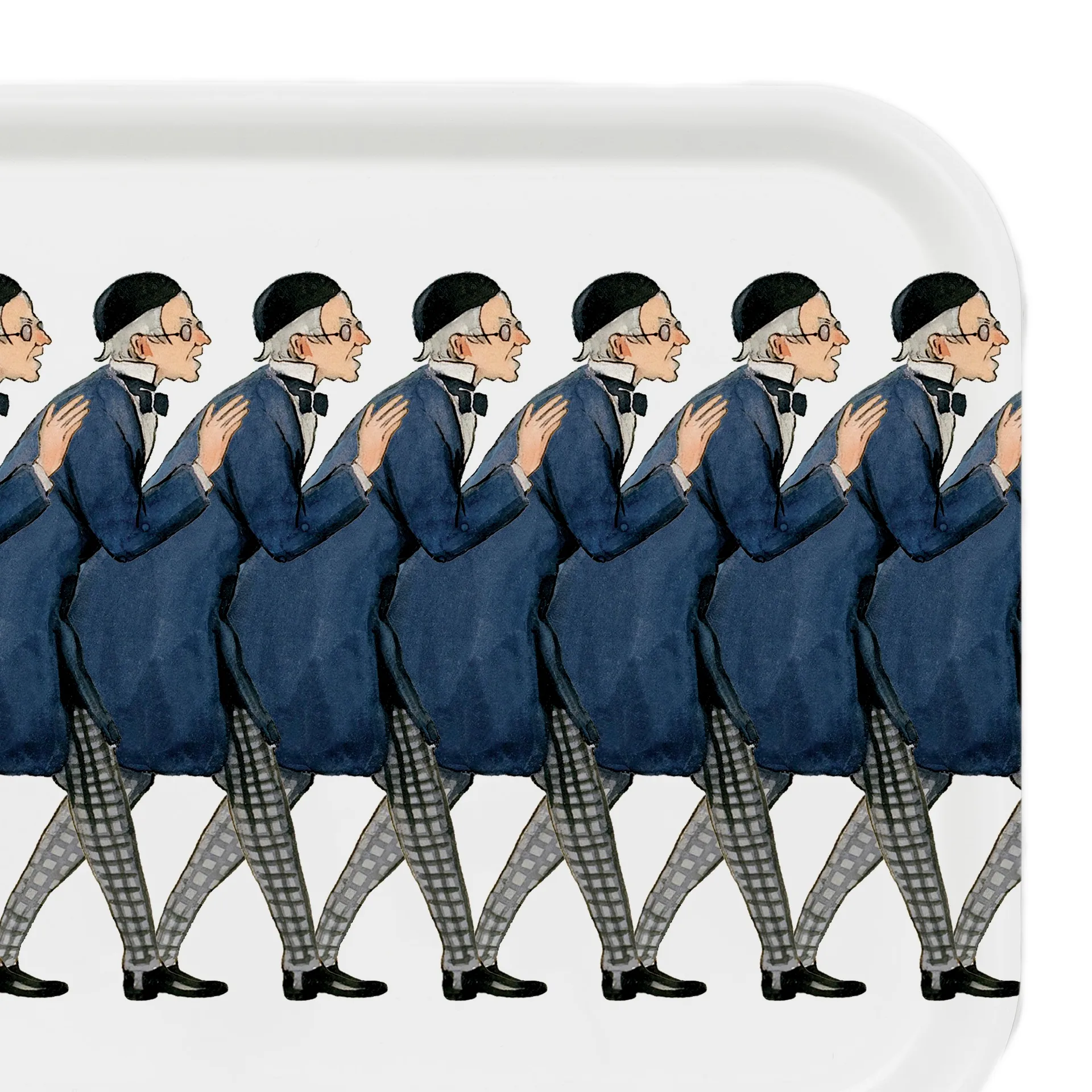 Uncle Blue tray square, 27x20 cm Design House Stockholm