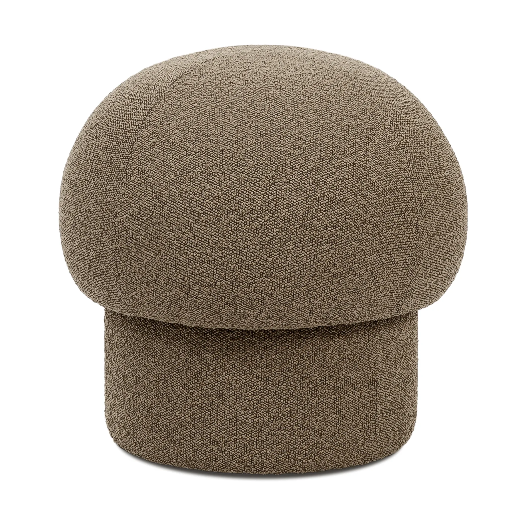 Uno pouf Ø50 cm, Brown Design House Stockholm