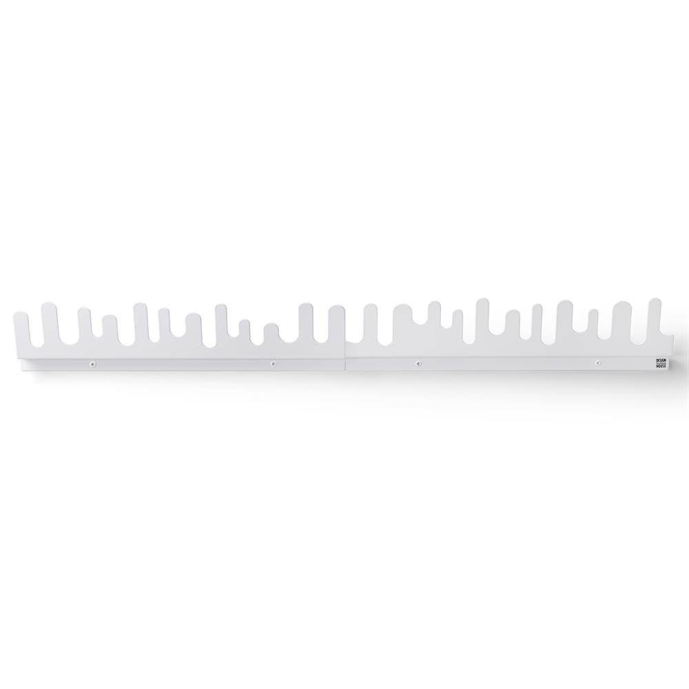 Design House Stockholm Wave hanger white | Scandinavian Design | Clothes hooks & hangers | White
