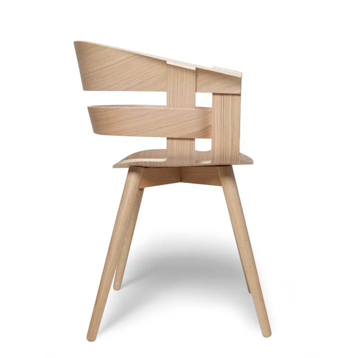 Wick Chair chair - Oak-oak legs - Design House Stockholm