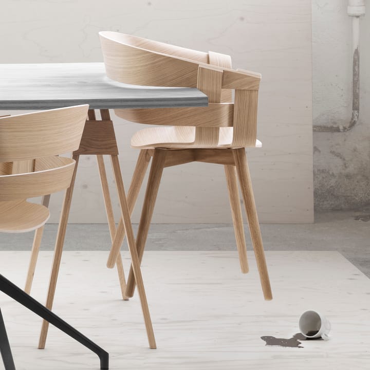 Wick Chair chair - Oak-oak legs - Design House Stockholm