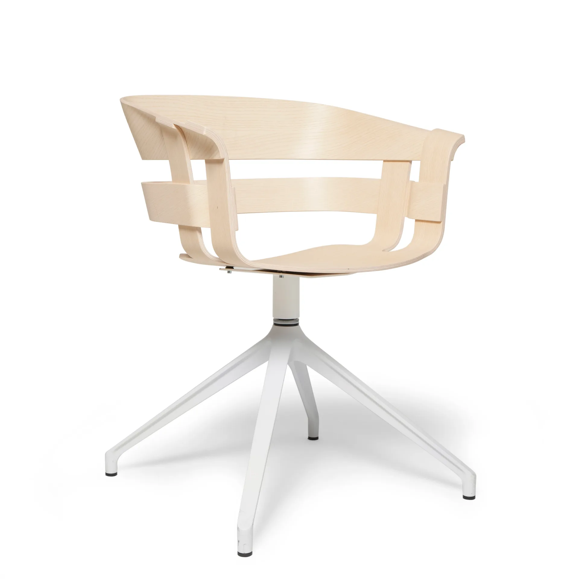 Wick Chair office chair, Box-white metal legs Design House Stockholm