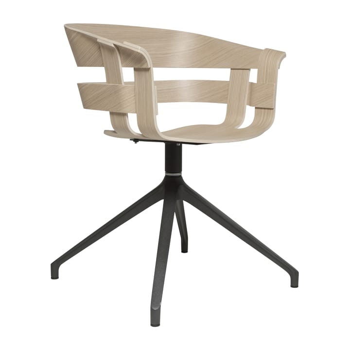 Wick Chair office chair - Oak-grey metal legs - Design House Stockholm