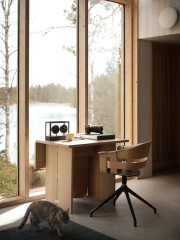 Wick Chair office chair - Oak-grey metal legs - Design House Stockholm