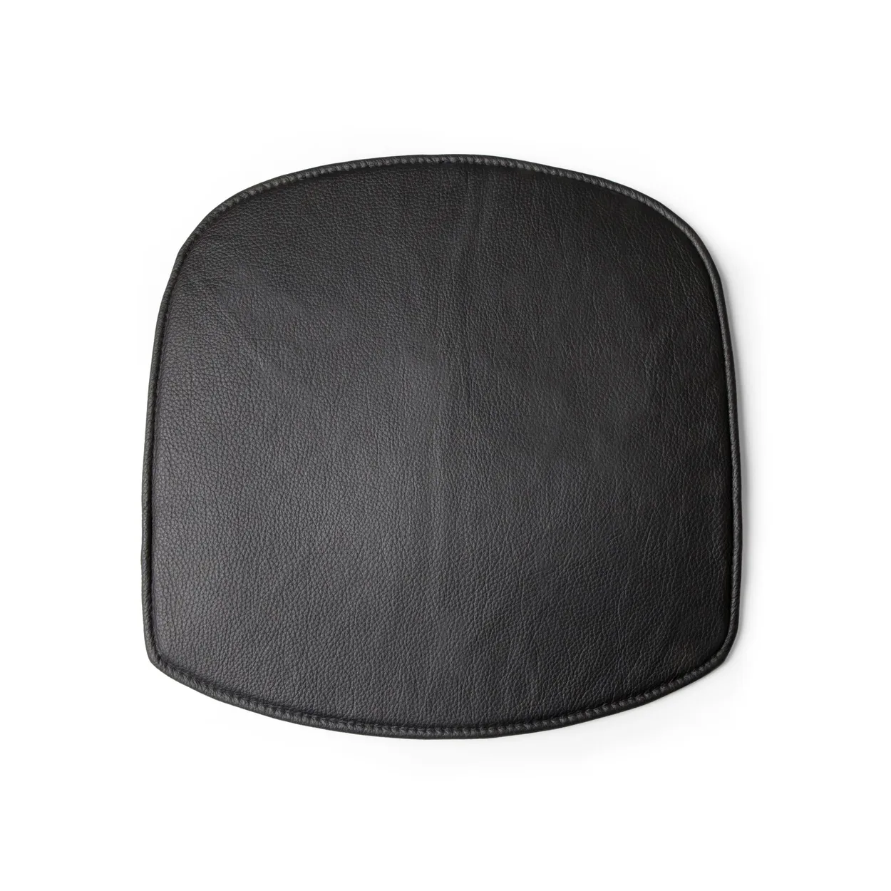 Design House Stockholm Wick seat pad Leather black | Scandinavian Design | Seat cushions & pads | Black