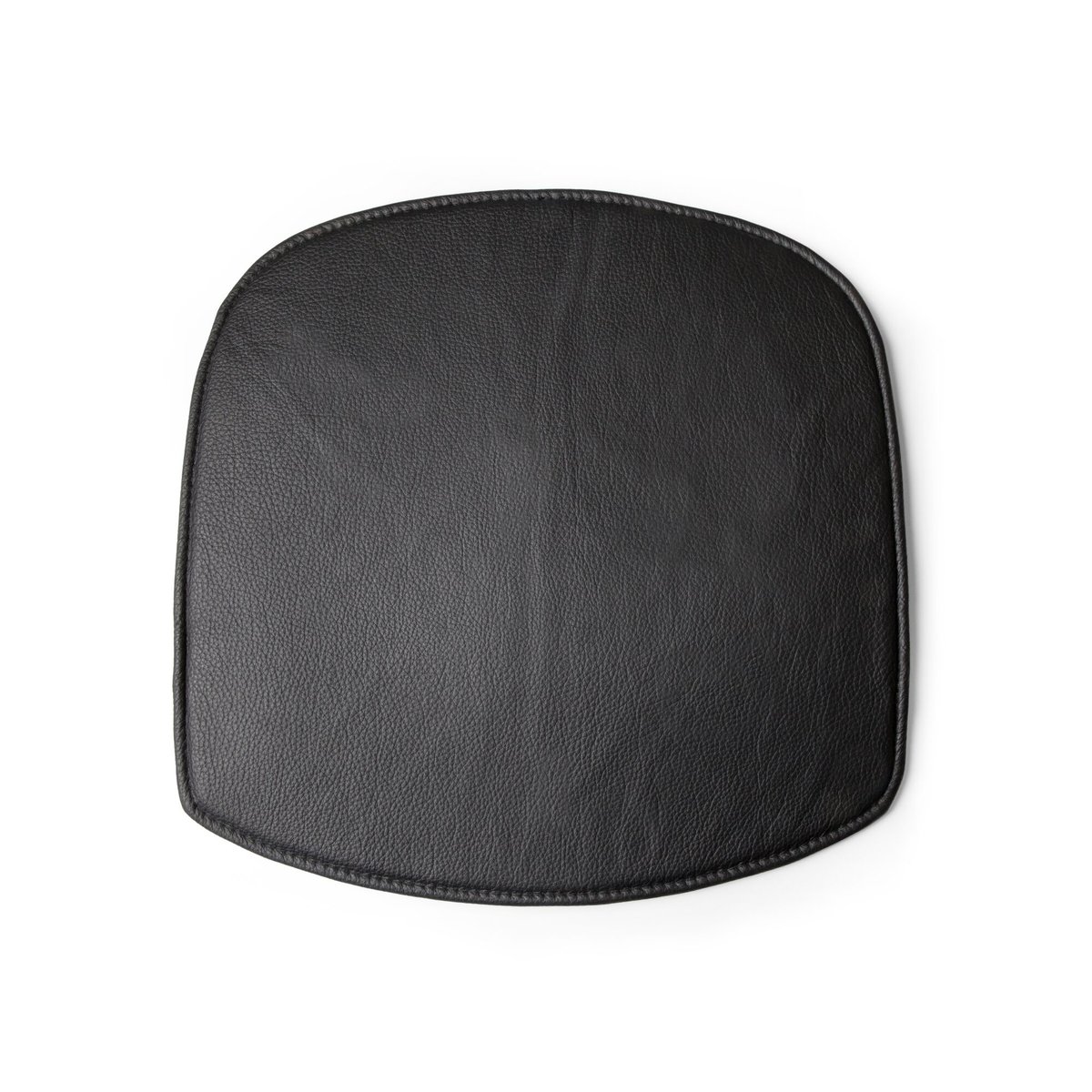 Design House Stockholm Wick seat pad Leather black | Scandinavian Design | Seat cushions & pads | Black