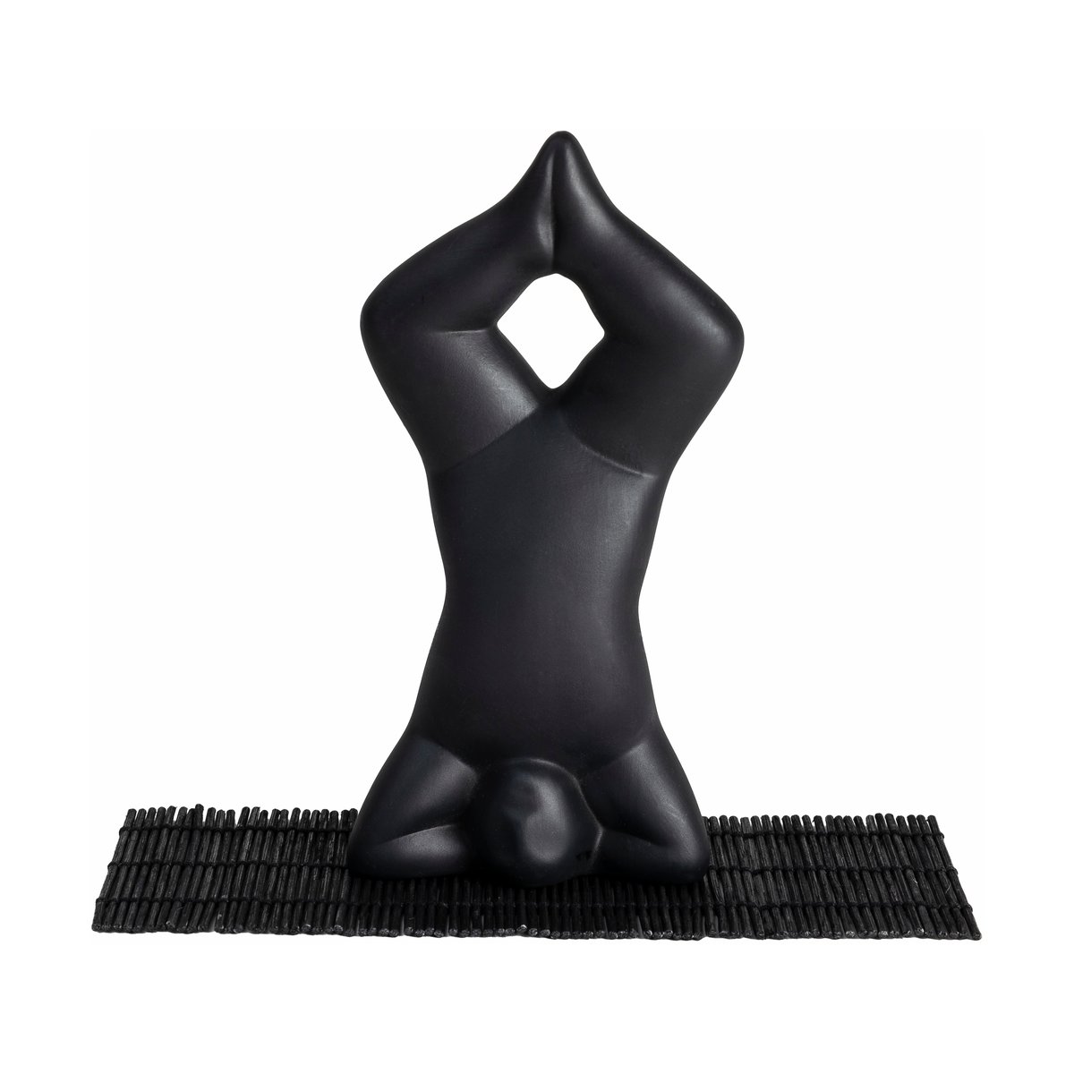 Design House Stockholm Yoga decoration no. 3 Black | Scandinavian Design | Porcelain figurines & sculptures | Black
