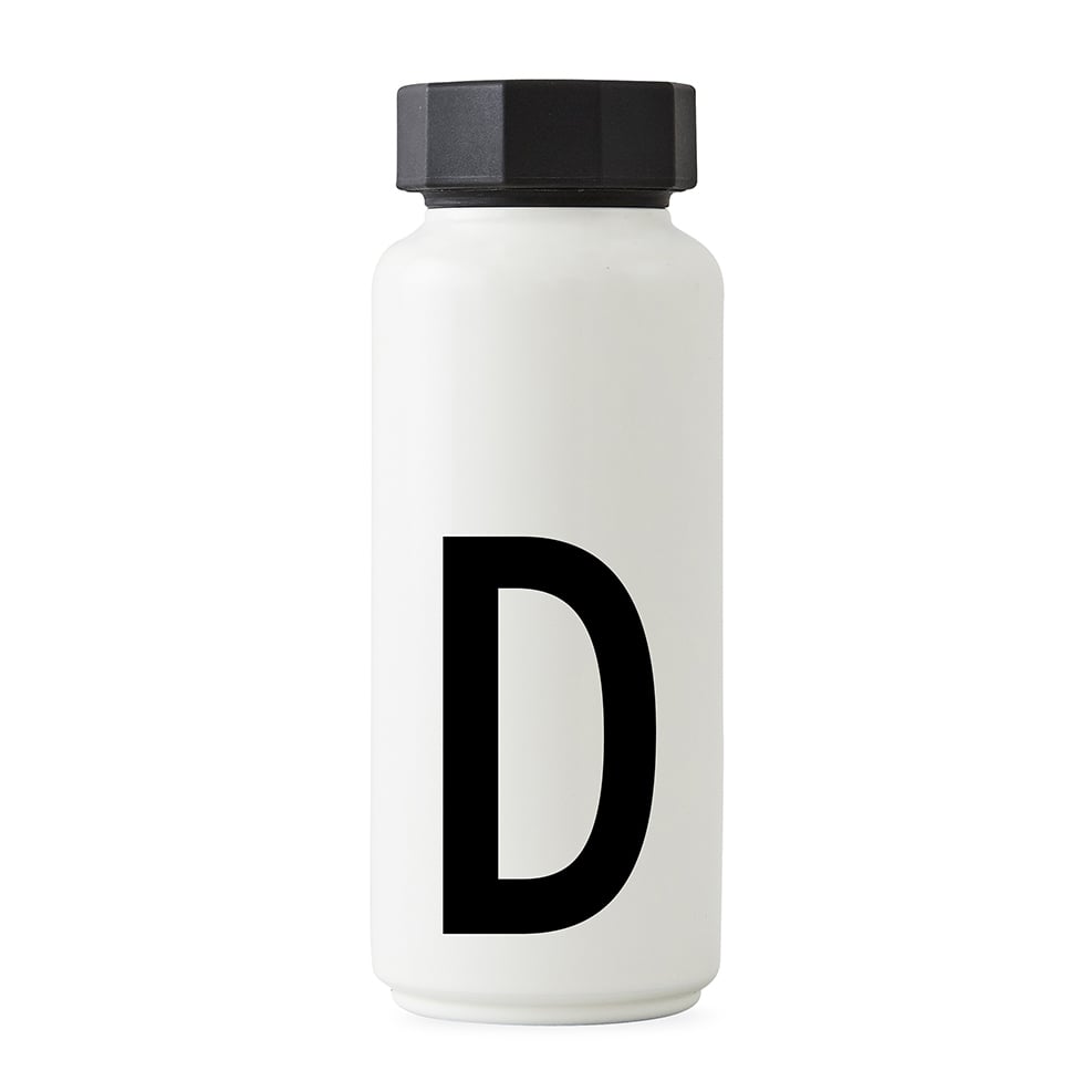 Design Letters AJ Vintage thermos D | Scandinavian Design | Water bottles | White
