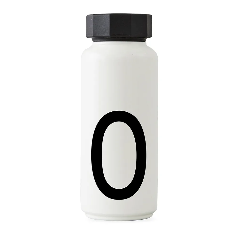 AJ Vintage thermos, O Design Letters