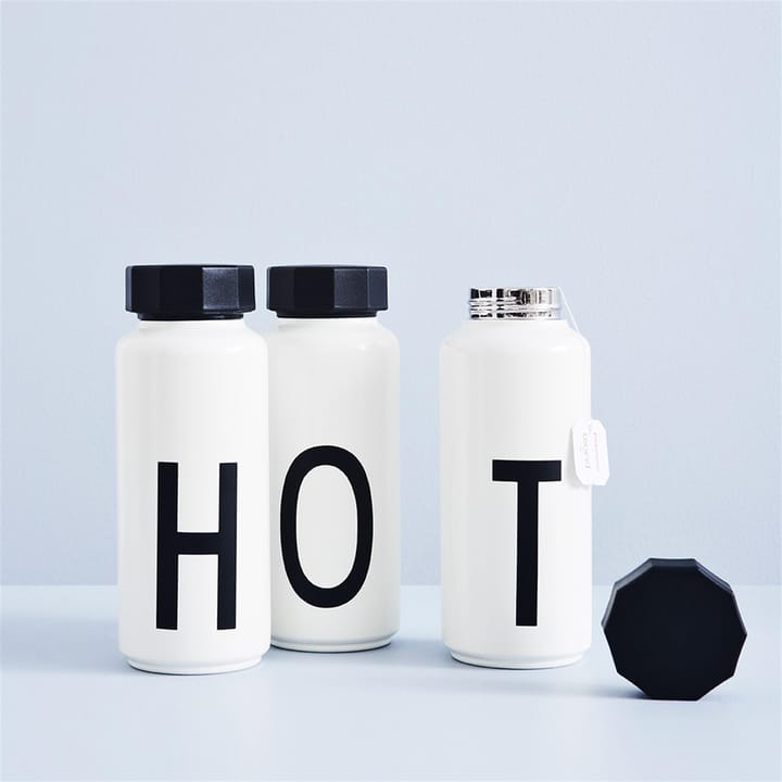 AJ Vintage thermos, S Design Letters