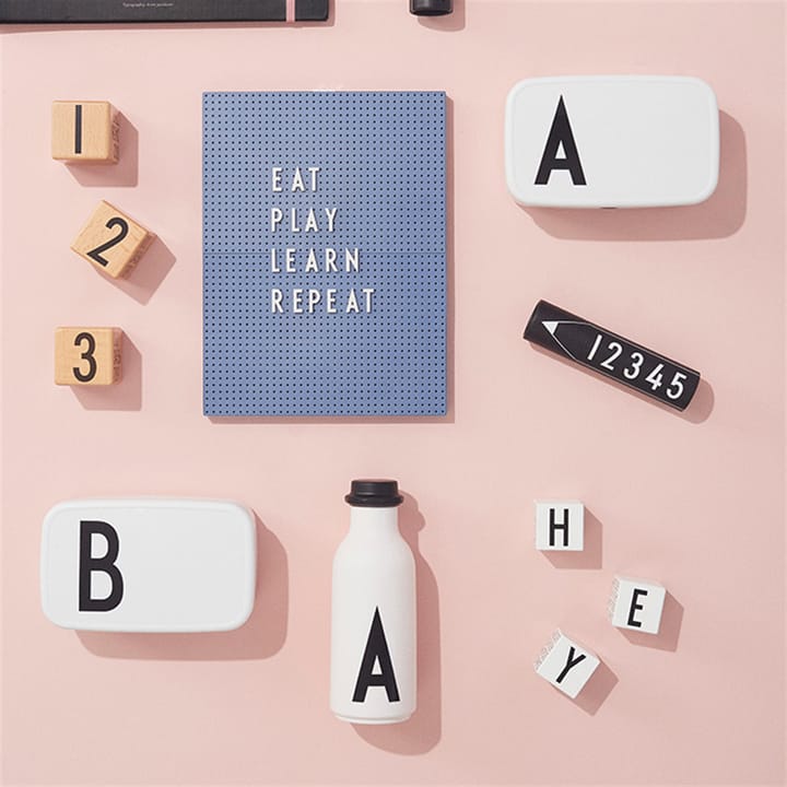 AJ Vintage thermos, S Design Letters