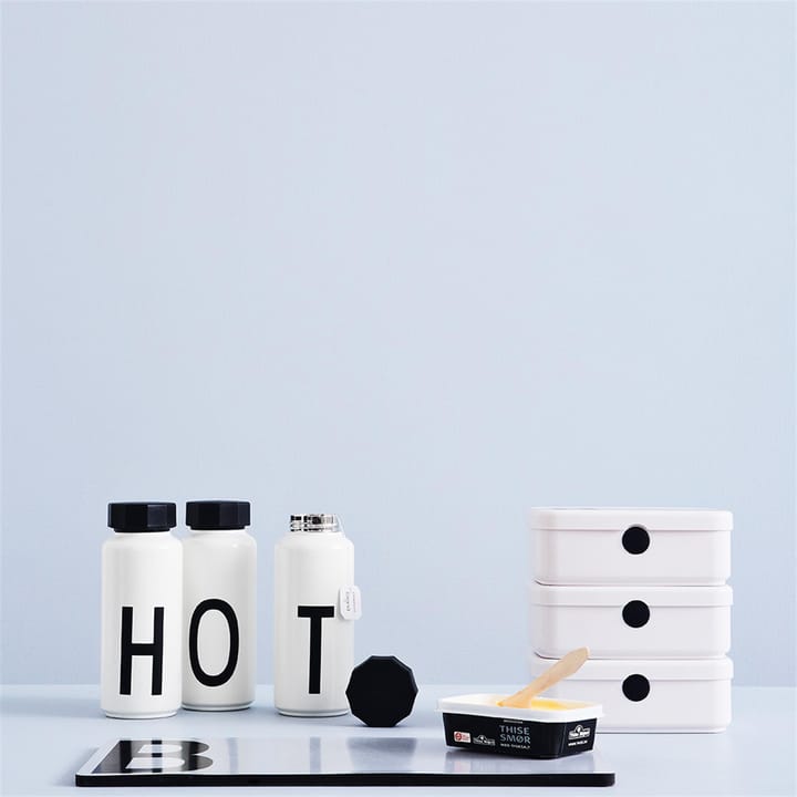 AJ Vintage thermos, S Design Letters