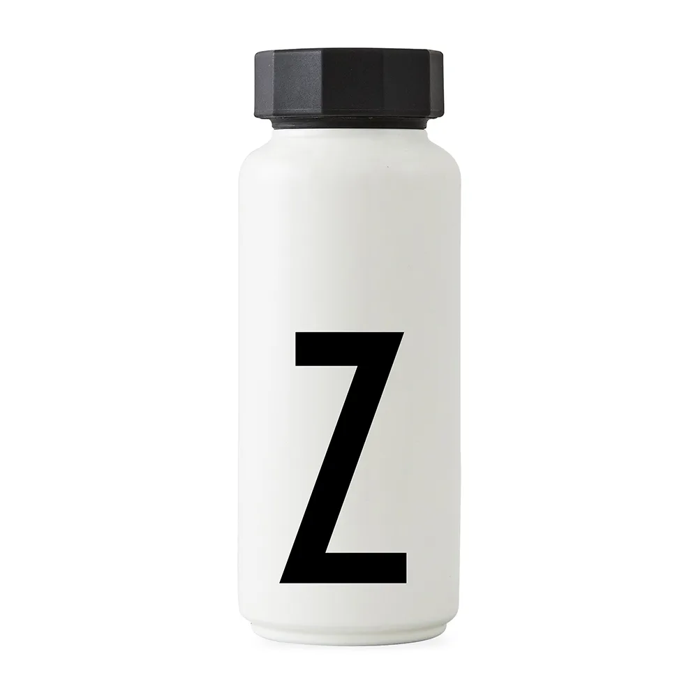AJ Vintage thermos, Z Design Letters