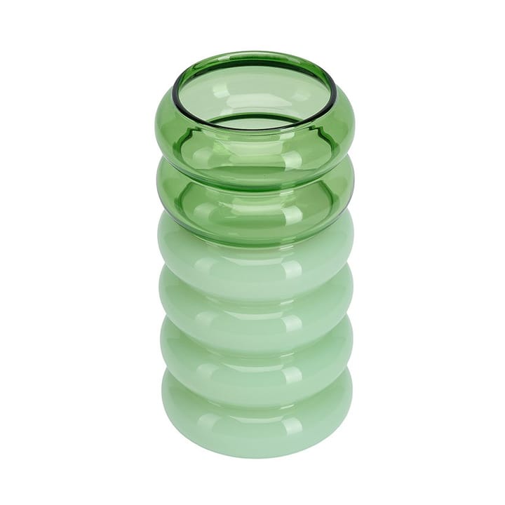 Bubble 2-in-1 vase and candle holder 13.5 cm - Green - Design Letters