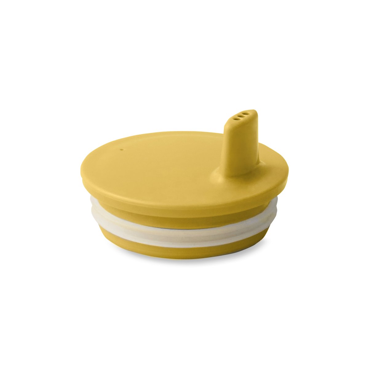Design Letters beak lid to melamine cup Mustard | Scandinavian Design | Coffee cups | Yellow