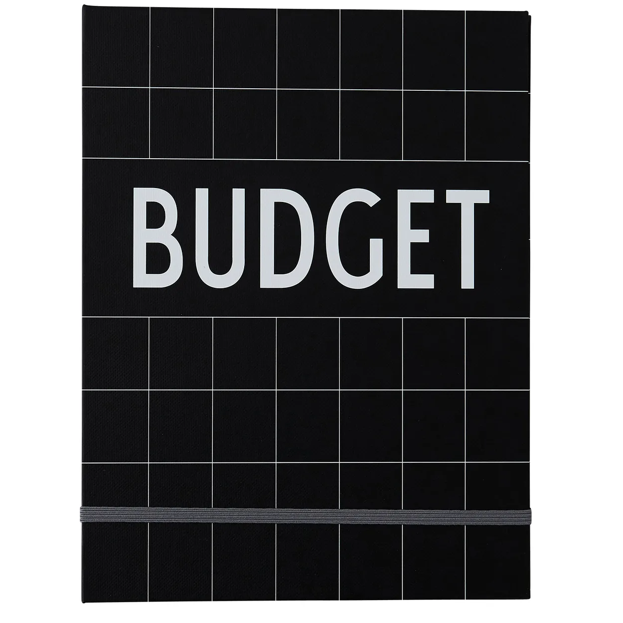 Design Letters budget book Black | Scandinavian Design | Calendars & notebooks | Black