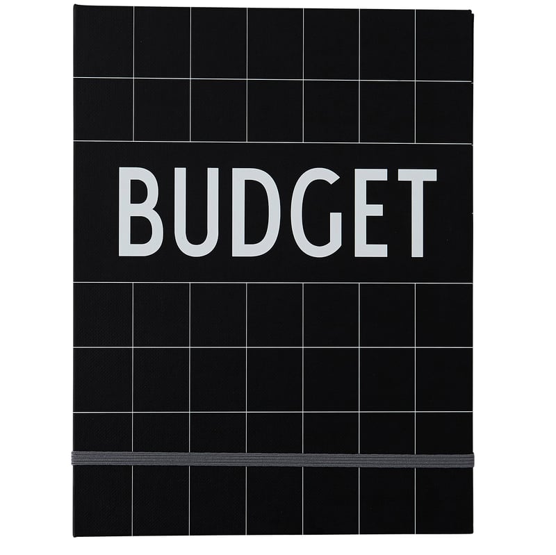 Design Letters Design Letters budget book Black