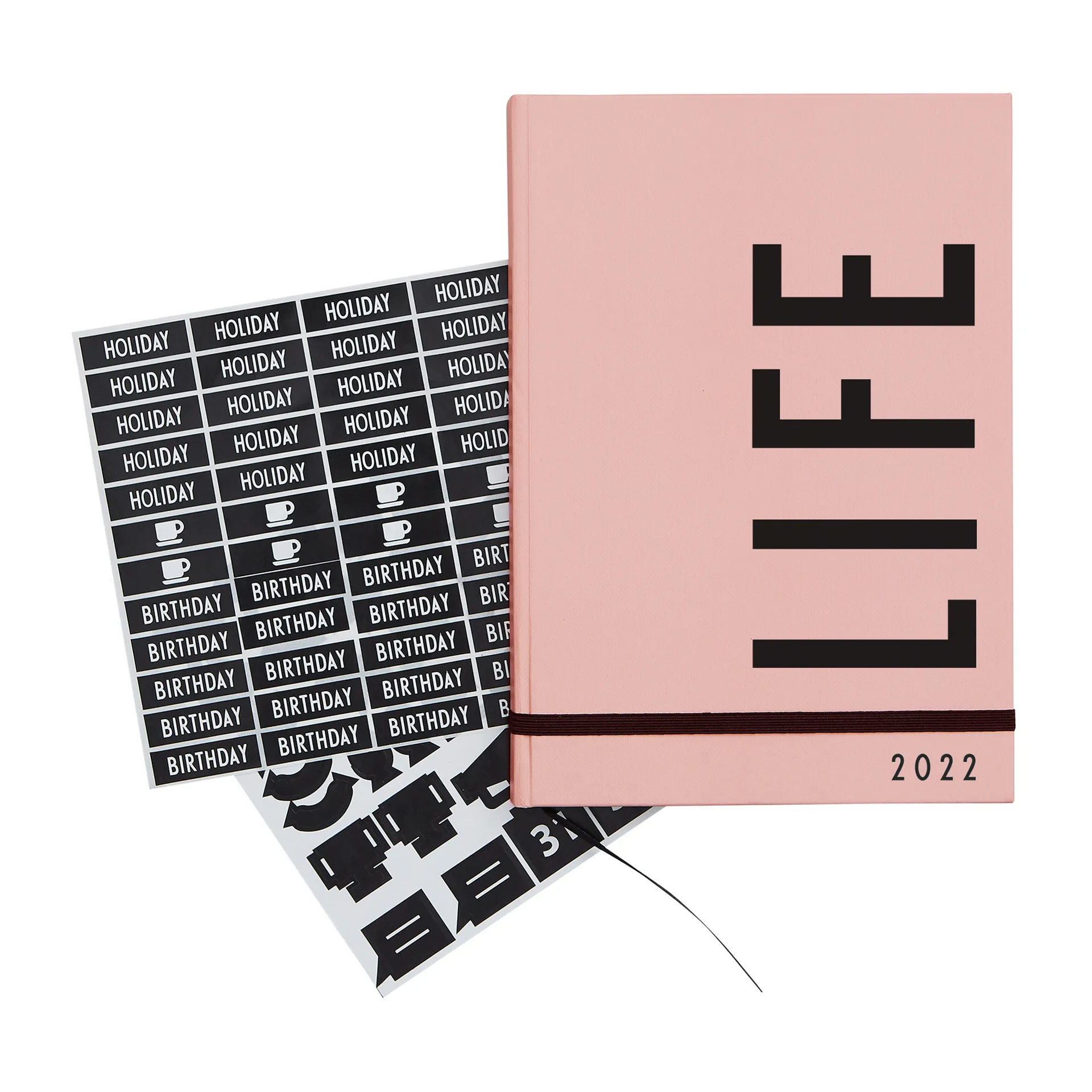 Design Letters calender 2022, Nude Design Letters