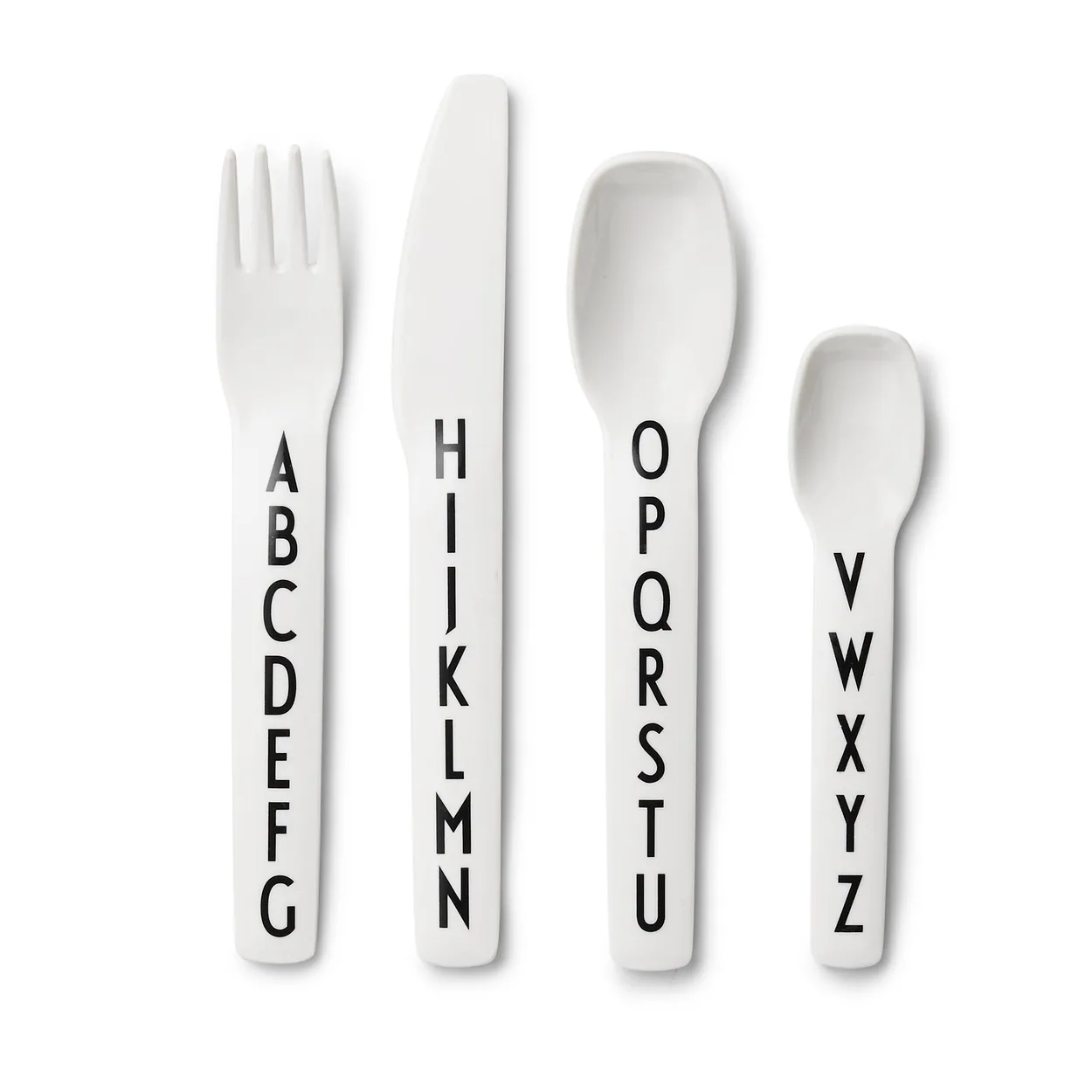 Design Letters children's cutlery melamine 4 pieces