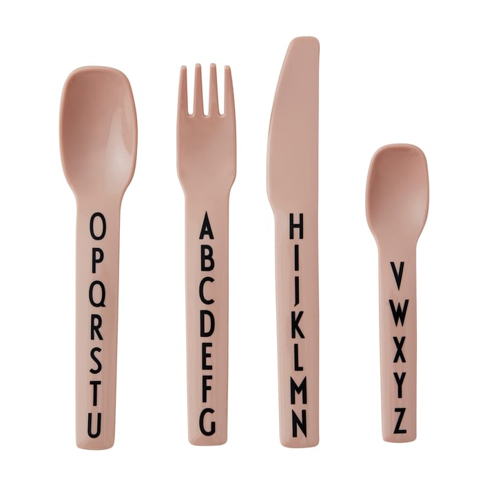 Design Letters children's cutlery melamine - Nude - Design Letters