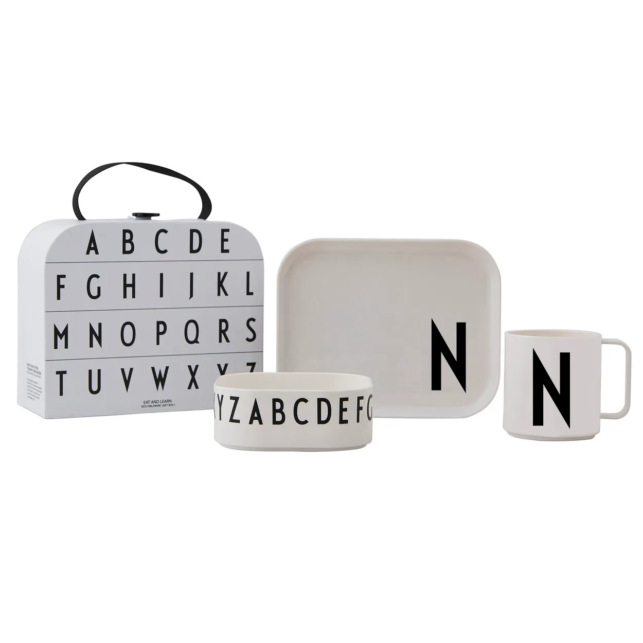 Design Letters Design Letters children's dinnerware set N
